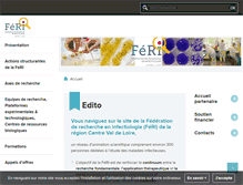 Tablet Screenshot of infectiologie-regioncentre.fr